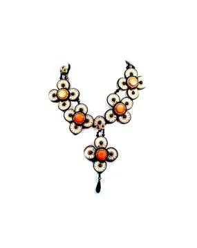 GARGANTILLA EXCLUSIVA SOUTACHE FLOR GRANDE